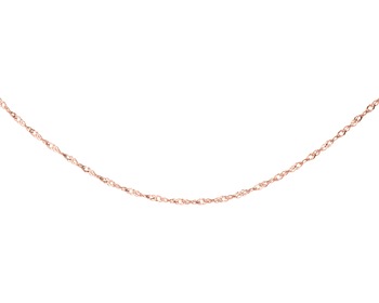 14 K Pink Gold Neck Chain