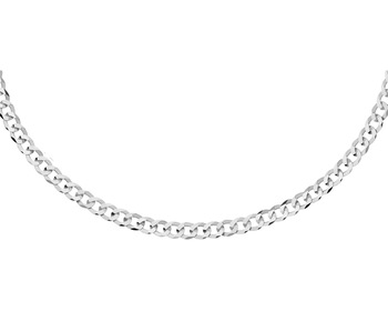 Rhodium Plated Silver Neck Chain 