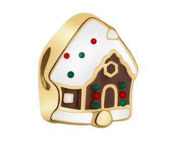 Gold-Plated Silver Beads For Kids Pendant 