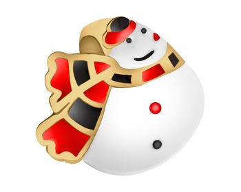 Gold-Plated Silver Beads For Kids Pendant