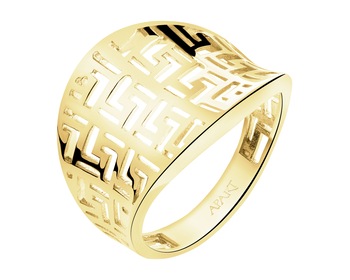 9 K Yellow Gold Ring 