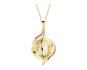 14 K Yellow Gold Pendant 