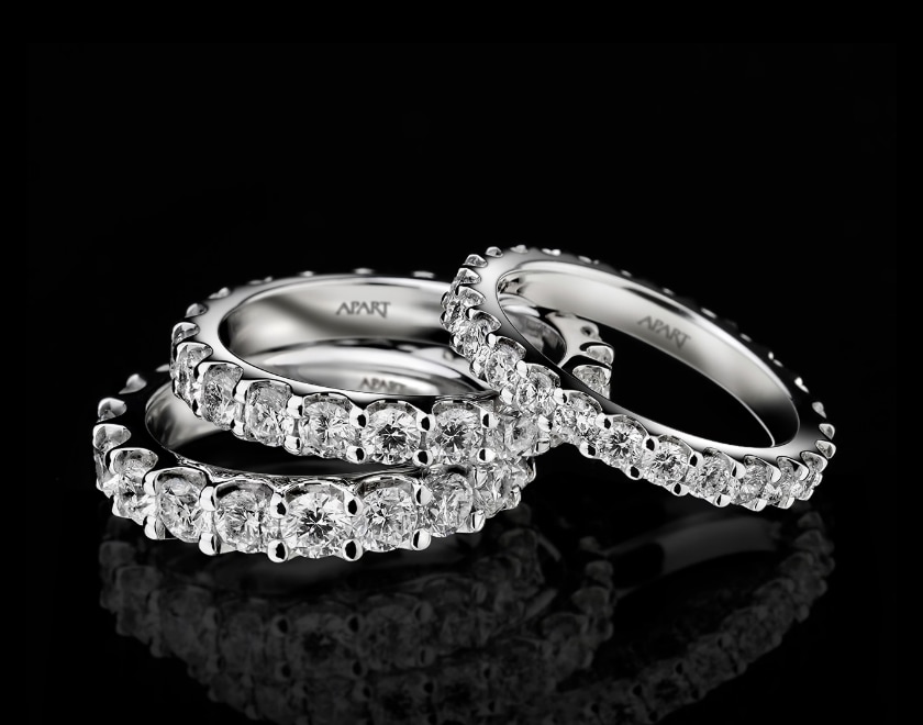 Rings from the High End collection