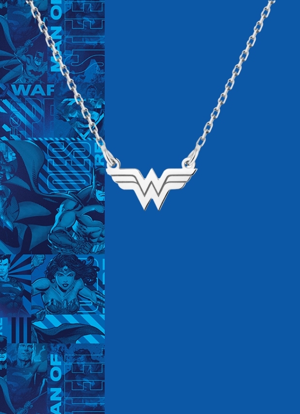 Silver necklace - Wonder Woman