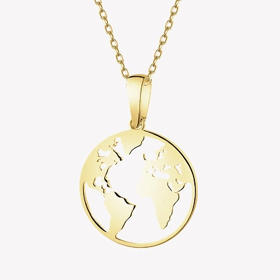 Bracelet with silver elements with a tie dye effect - Planeta