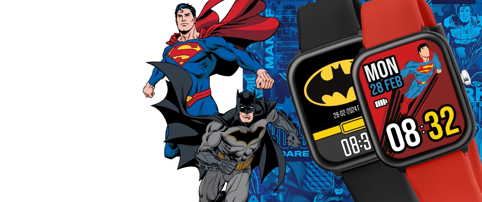 AM:PM Superman, Batman Smartwatches for kids